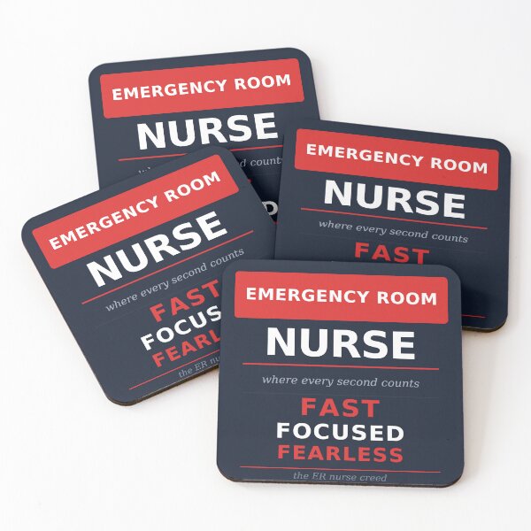 Item preview, ER Nurse designed and sold by MileMarkerSt.