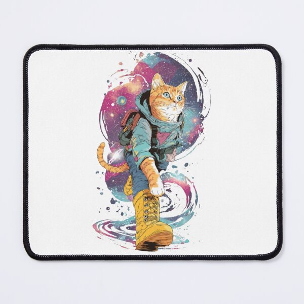 Item preview, Cosmic Cat Astronaut Galaxy Explorer designed and sold by Moody Vibes Studio.