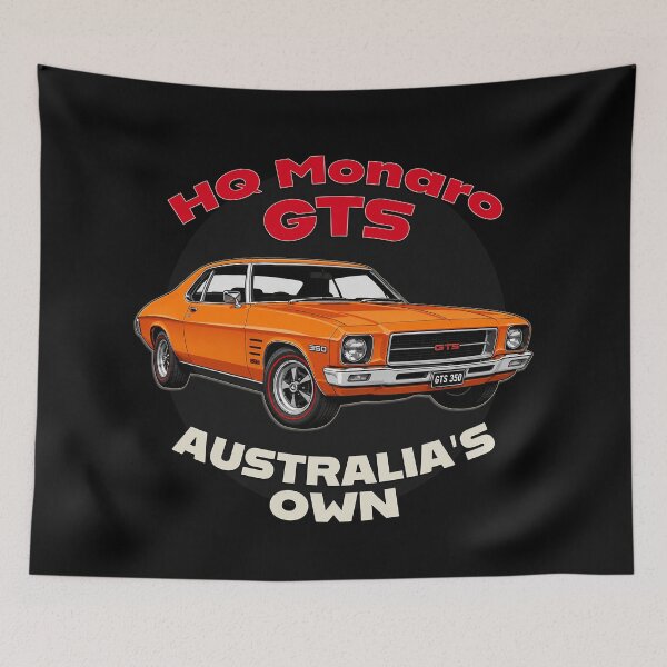 Artikelvorschau, Holden HQ Monaro GTS – Australiens eigenes klassisches australisches Muscle-Car-Kunstwerk entworfen und verkauft von Michael van der Hoorn.