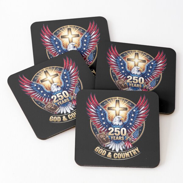 Item preview, God & Country Patriotic Bald Eagle Cross USA Flag Christian Gift designed and sold by 519xdesign.
