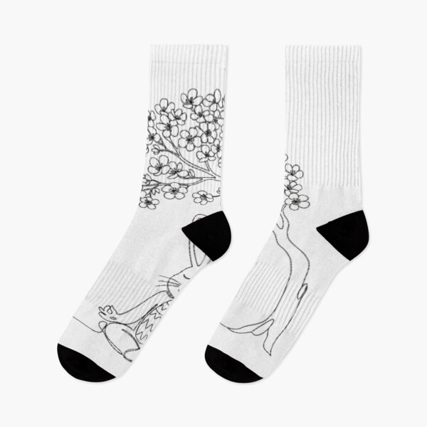 Item preview, Meditative Rabbit – Blossom Serenity Design designed and sold by Cristhian Almanza.