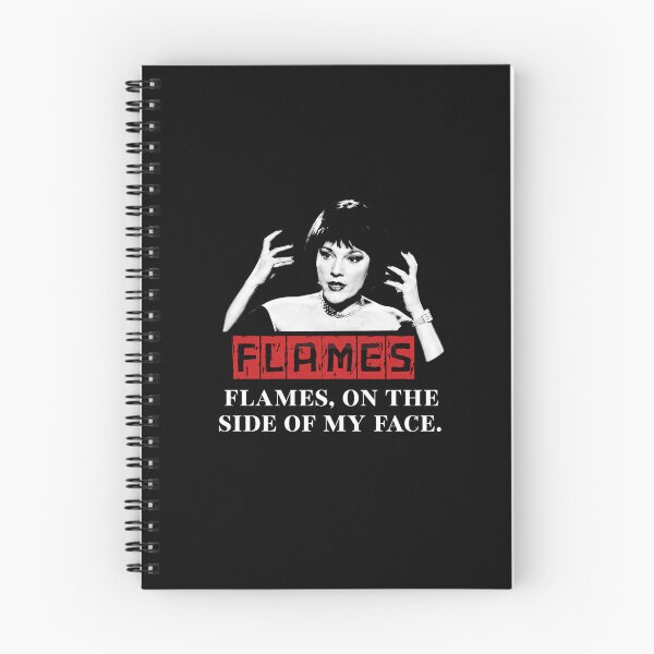 Item preview, Flames On the Side of My Face  Classic Comedy Movie Inspired designed and sold by idtanerdsand.