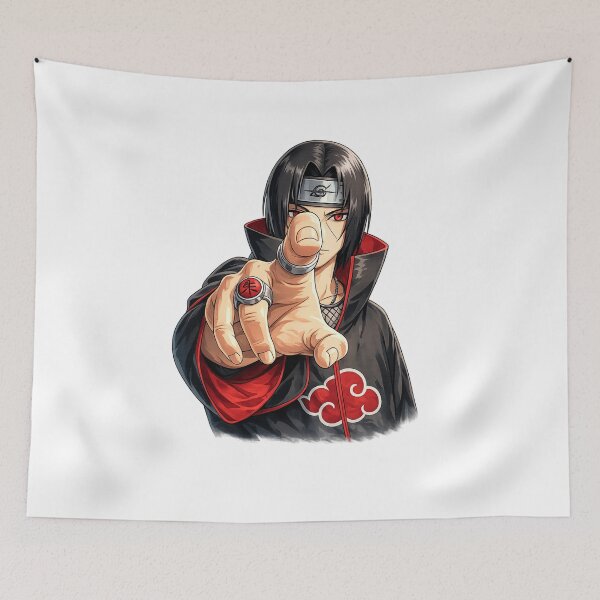 Item preview, Itachi Uchiha Akatsuki Anime Manga Illustration designed and sold by AllGBlArt.