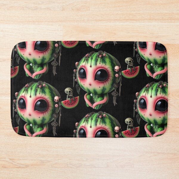 Item preview, Goth Watermelon - Creepy Cute Fruits Collection #2 designed and sold by LujziWorld.