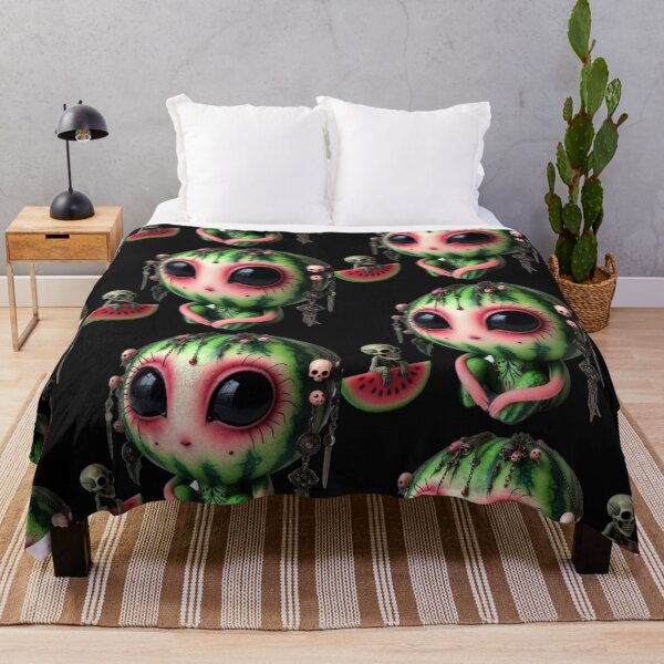 Item preview, Goth Watermelon - Creepy Cute Fruits Collection #2 designed and sold by LujziWorld.
