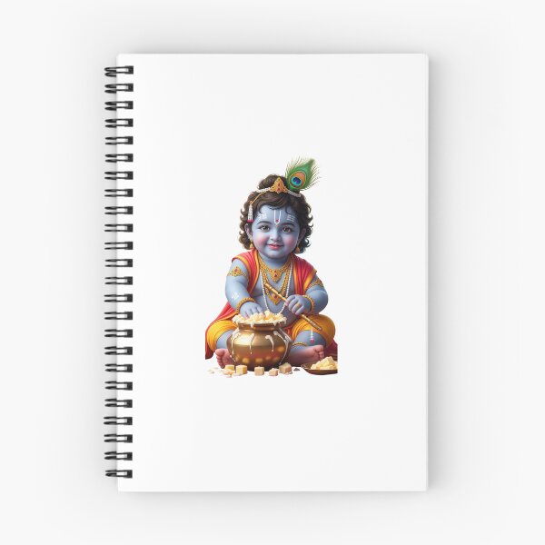 Artikelvorschau, Niedliche Chorkunst von Bal Krishna Makhan entworfen und verkauft von Sticker_Verse_Studio.