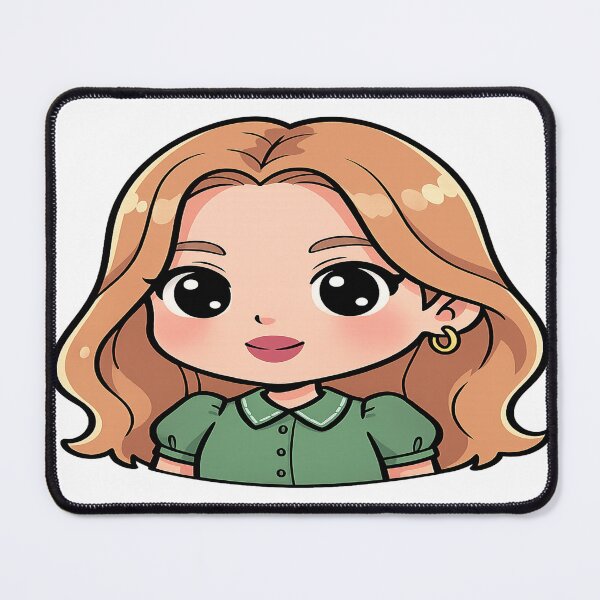 Item preview, Cute Chibi Blonde Girl Cartoon Sticker | Kawaii Anime Style Art designed and sold by FernandsOficial.