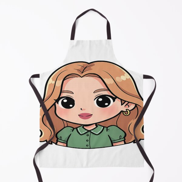 Item preview, Cute Chibi Blonde Girl Cartoon Sticker | Kawaii Anime Style Art designed and sold by FernandsOficial.