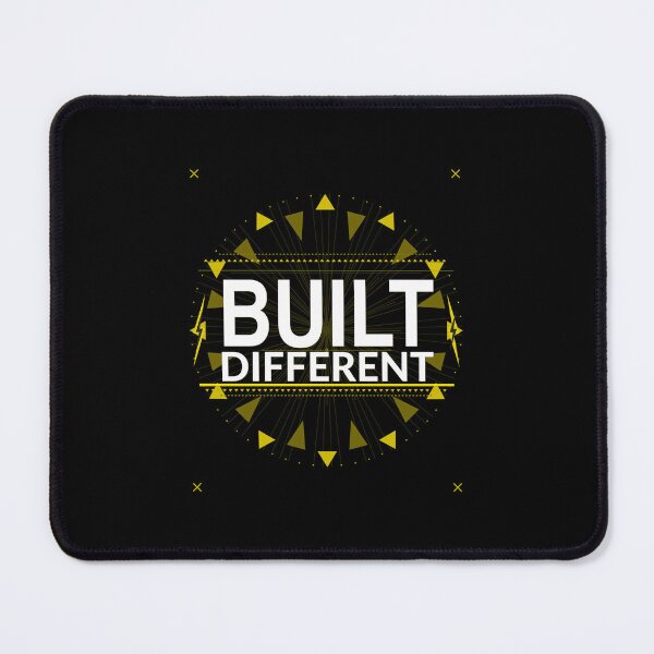 Item preview, Built Different Shirt | Funny Gym Streetwear Gift designed and sold by Daily Mood Tees.