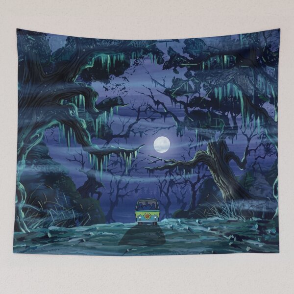 Item preview, Mystery Machine Scooby Doo Scary Haunted Woods designed and sold by N0WUC1.
