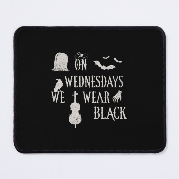 Item preview, On Wednesdays We Wear Black, Gothic Halloween designed and sold by idtanerdsand.