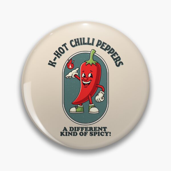 Item preview, Different Kind of Spicy Retro K-Hot Pepper Design designed and sold by smeraldosecrets.