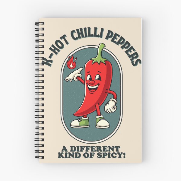 Item preview, Different Kind of Spicy Retro K-Hot Pepper Design designed and sold by smeraldosecrets.