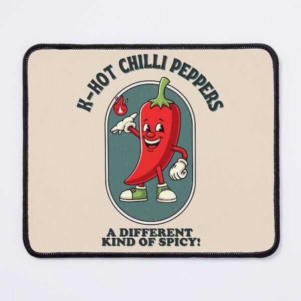 Item preview, Different Kind of Spicy Retro K-Hot Pepper Design designed and sold by smeraldosecrets.