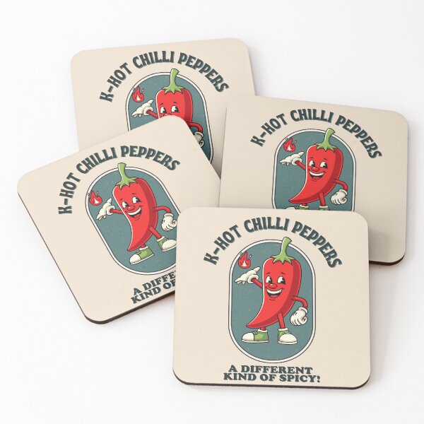 Item preview, Different Kind of Spicy Retro K-Hot Pepper Design designed and sold by smeraldosecrets.