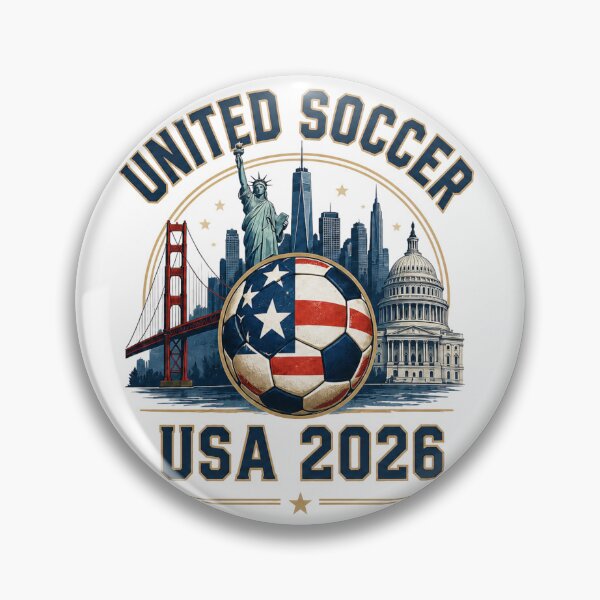 Item preview, United States Soccer Fan 2026 City Skyline designed and sold by YIDOX.