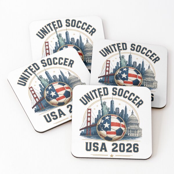 Item preview, United States Soccer Fan 2026 City Skyline designed and sold by YIDOX.