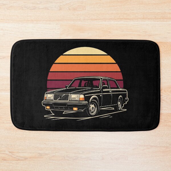 Item preview, 240 Wagon Retro Sunset  - Black Classic Boxy Car  designed and sold by Off-Road-Zone.