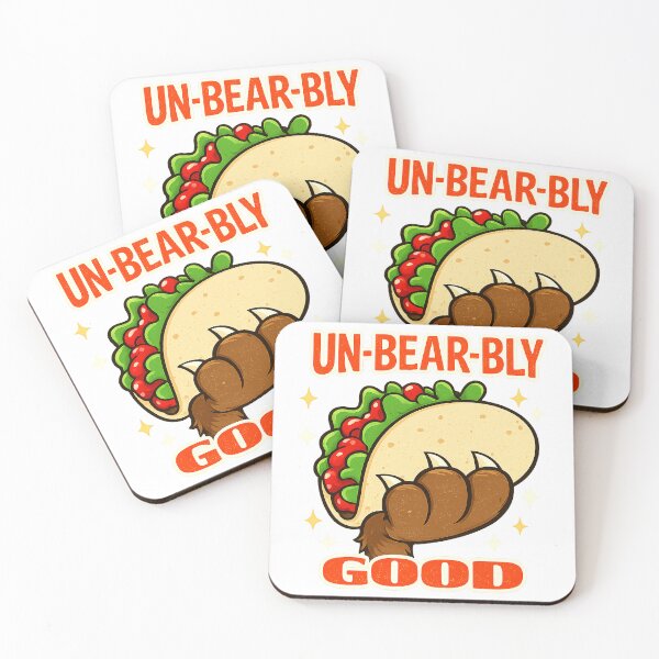 Item preview, Un-Bear-Bly Good Taco designed and sold by gahteeriffico.