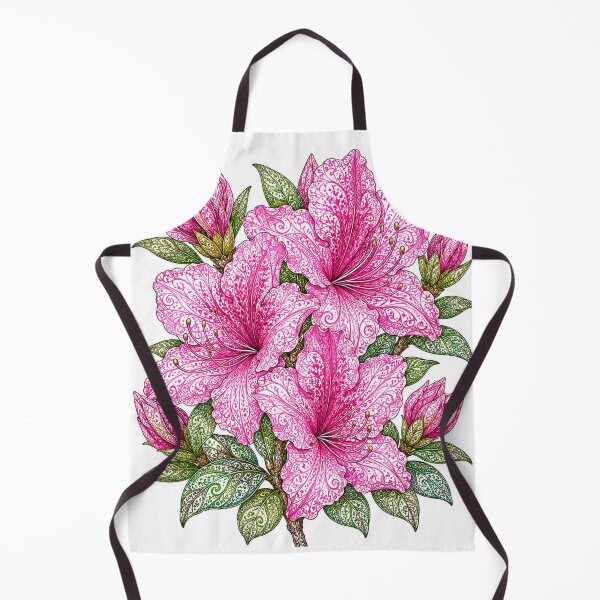 Item preview, Intricate Pink Azaleas designed and sold by PaintedbyCarol.