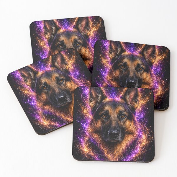 Item preview, Nebula German Shepherd Face  designed and sold by GMACgraphicsCo.