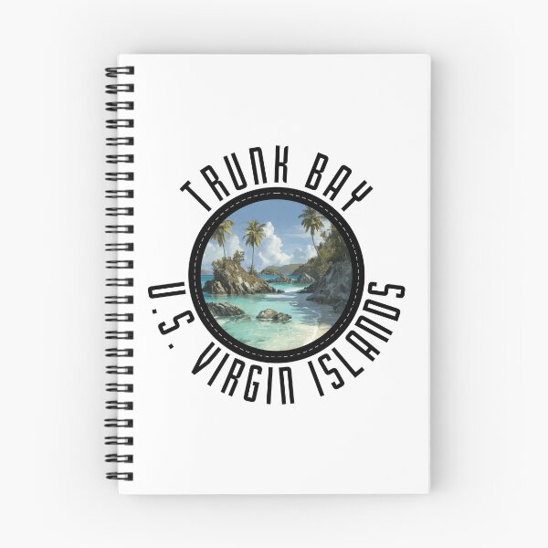 Item preview, Trunk Bay - U.S. Virgin Islands (with Black Lettering) designed and sold by VelvetRoom.