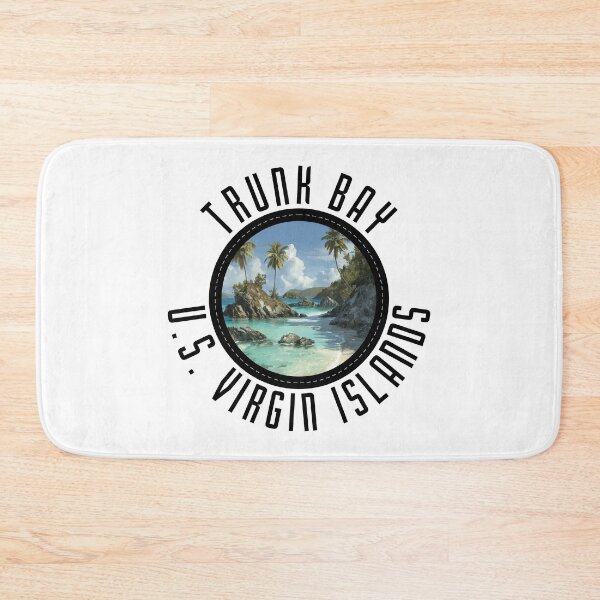 Item preview, Trunk Bay - U.S. Virgin Islands (with Black Lettering) designed and sold by VelvetRoom.