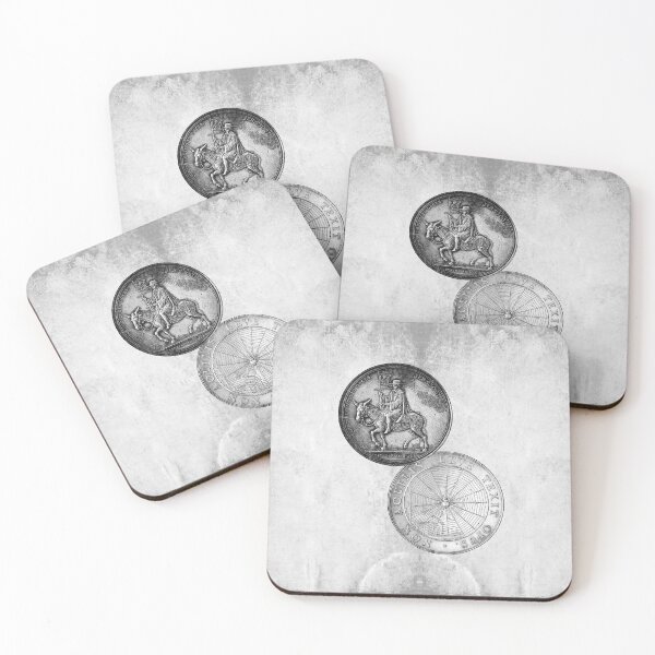 Item preview, 17th Century Dutch Satirical Silver Medal Both Sides designed and sold by Ghoul Enterprises.