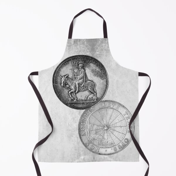 Item preview, 17th Century Dutch Satirical Silver Medal Both Sides designed and sold by Ghoul Enterprises.