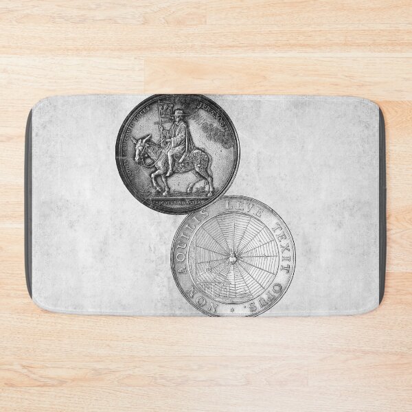 Item preview, 17th Century Dutch Satirical Silver Medal Both Sides designed and sold by Ghoul Enterprises.