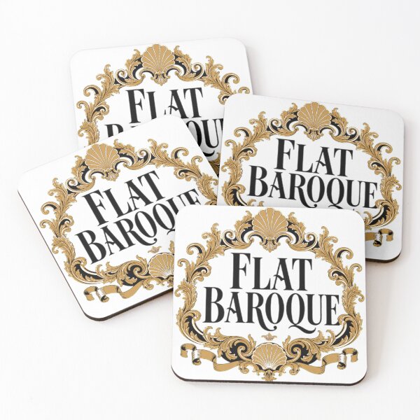 Item preview, Flat baroque funny money shirt  designed and sold by Dead-Dove-Ltd.