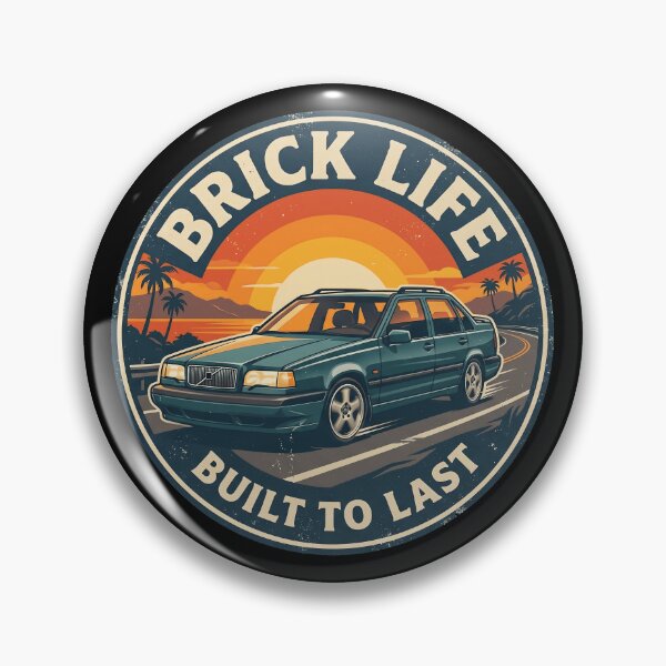 Item preview, 850 Sedan Brick Life  - Vintage Retro Sunset Built To Last designed and sold by Off-Road-Zone.
