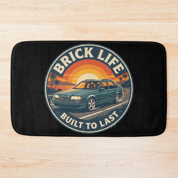 Item preview, 850 Sedan Brick Life  - Vintage Retro Sunset Built To Last designed and sold by Off-Road-Zone.