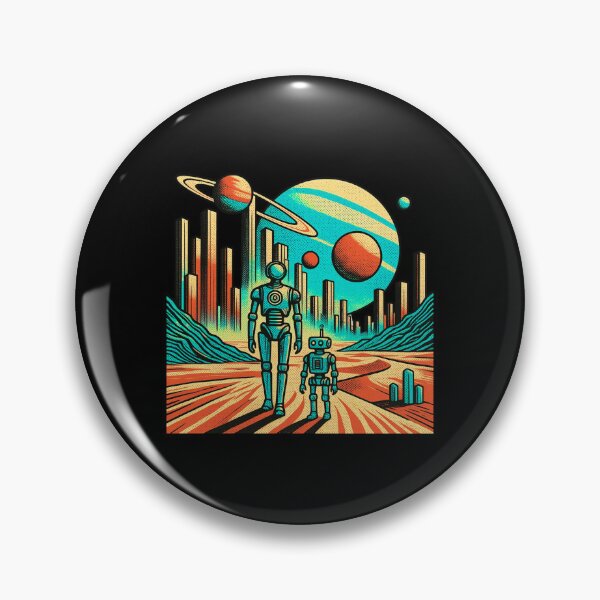 Item preview, Humanoid robot AI Robots Future Tech Design | The Bots Are Coming Futuristic Android Art designed and sold by TEEJAMBOREE.