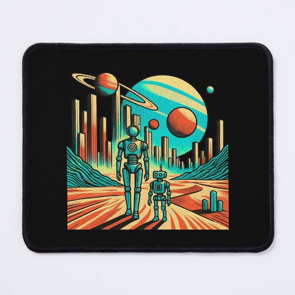 Item preview, Humanoid robot AI Robots Future Tech Design | The Bots Are Coming Futuristic Android Art designed and sold by TEEJAMBOREE.
