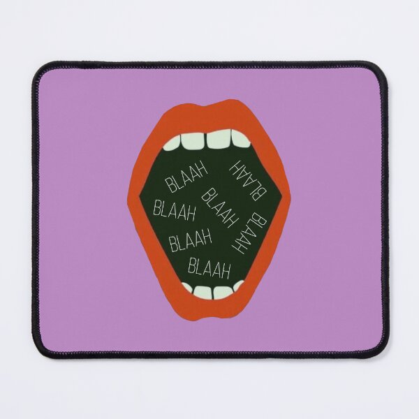 Item preview, Blah Blah Pop Art Lips – Bold Speech Aesthetic designed and sold by Thetdesigns.