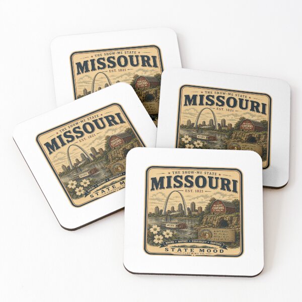 Item preview, Missouri Show Me State Vintage Gateway Arch Design designed and sold by StateMoodDesigns.