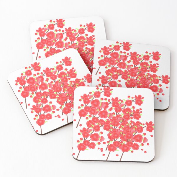 Item preview, Red Floral Design designed and sold by zy444.