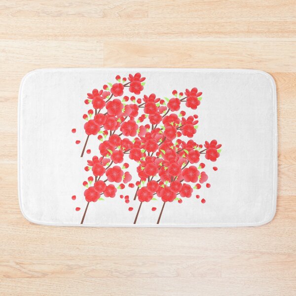Item preview, Red Floral Design designed and sold by zy444.