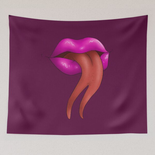 Item preview, Split Tongue Smirk designed and sold by AvalonUnmuzzled.