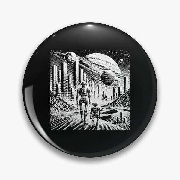 Item preview, Humanoid robot AI Robots Future Tech Design | The Bots Are Coming Futuristic Android Art designed and sold by TEEJAMBOREE.