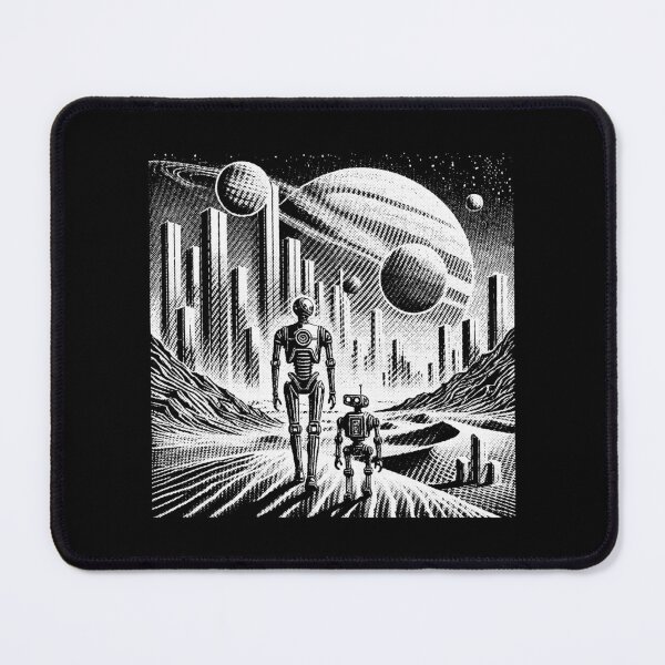 Item preview, Humanoid robot AI Robots Future Tech Design | The Bots Are Coming Futuristic Android Art designed and sold by TEEJAMBOREE.