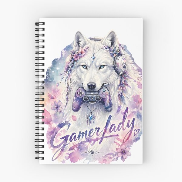 Item preview, GamerLady wolf designed and sold by Wolfbyte.