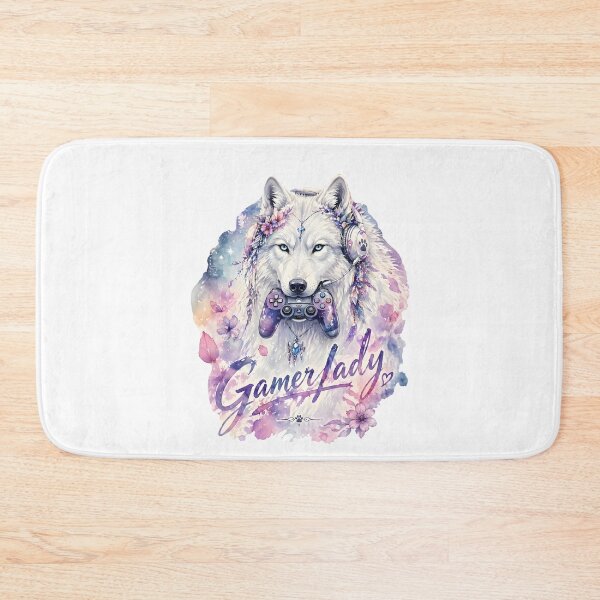 Item preview, GamerLady wolf designed and sold by Wolfbyte.