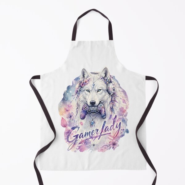 Item preview, GamerLady wolf designed and sold by Wolfbyte.
