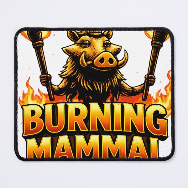 Item preview, Burning Mammal Desert Dunes Festival Fire Boar Shirt designed and sold by gahteeriffico.
