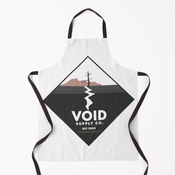 Item preview, VOID SUPPLY CO. - Satisfaction Not Guaranteed Dark Minimalist Logo designed and sold by SandiCreative.