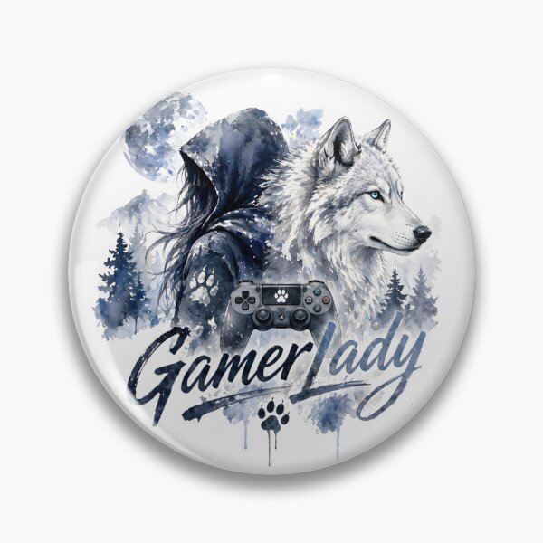 Item preview, Girl and Wolf designed and sold by Wolfbyte.