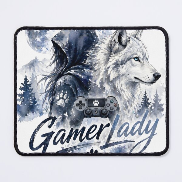 Item preview, Girl and Wolf designed and sold by Wolfbyte.