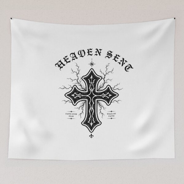 Item preview, NDX Heaven Sent – Faith Over Fear Gothic Graphic designed and sold by NDX9.